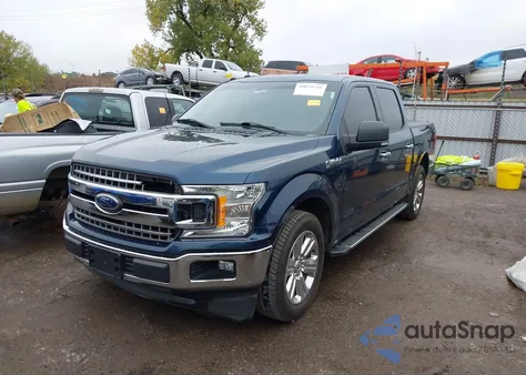 2018 Ford F150 Supercrew из США, поврежденный, VIN 1FTEW1C50JFE36833